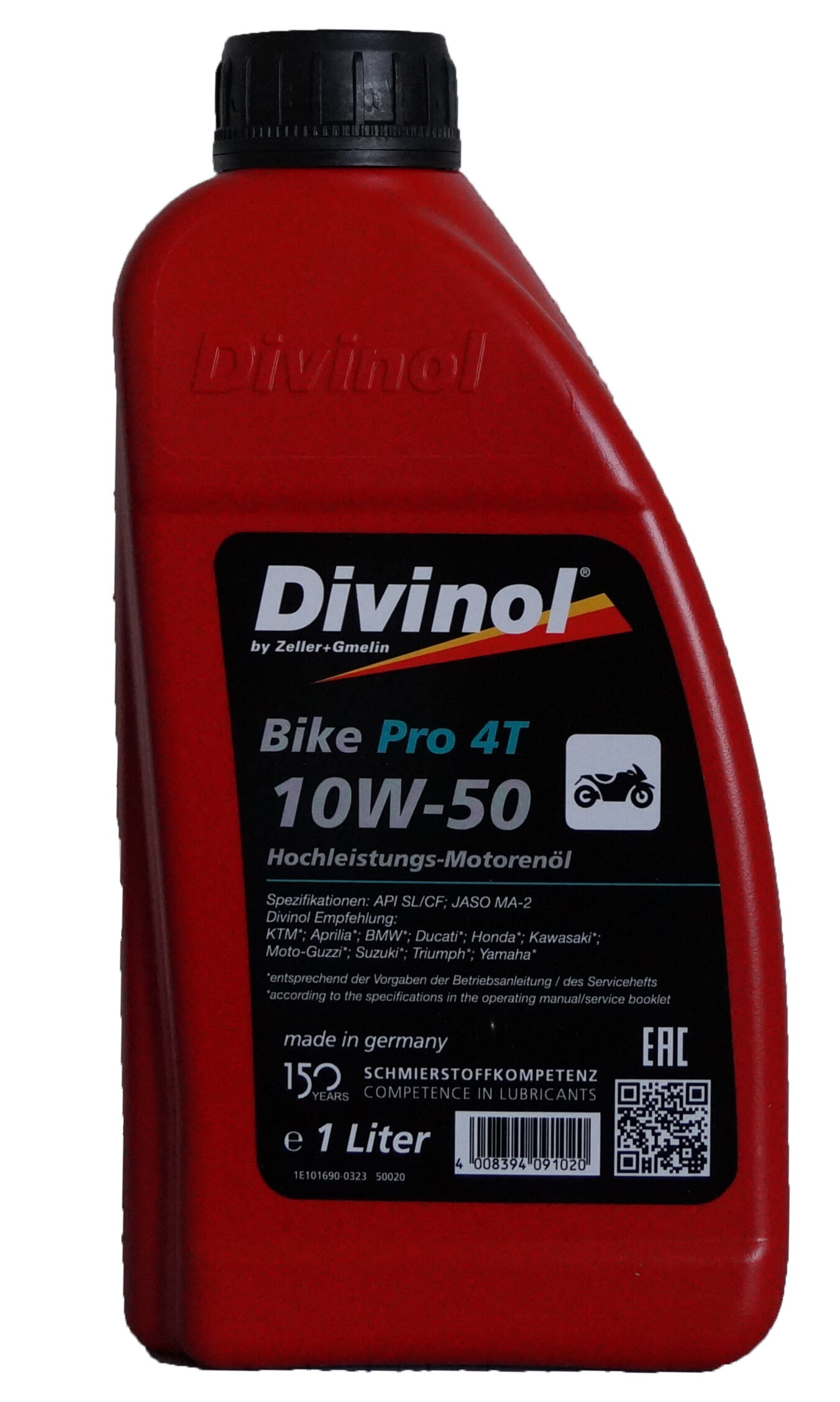 Divinol Bike Pro 4T 10W-50